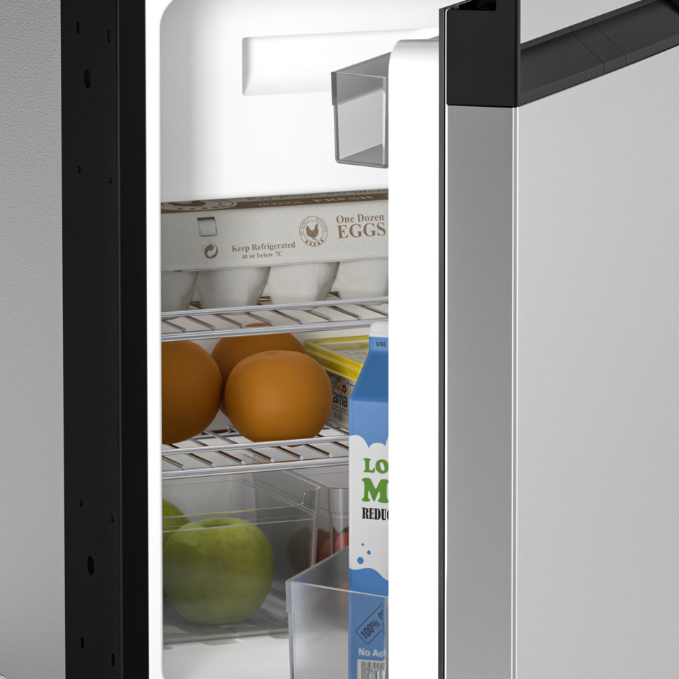 Dometic CoolMatic NRX-S Kompressor-Kühlschrank, Edelstahl