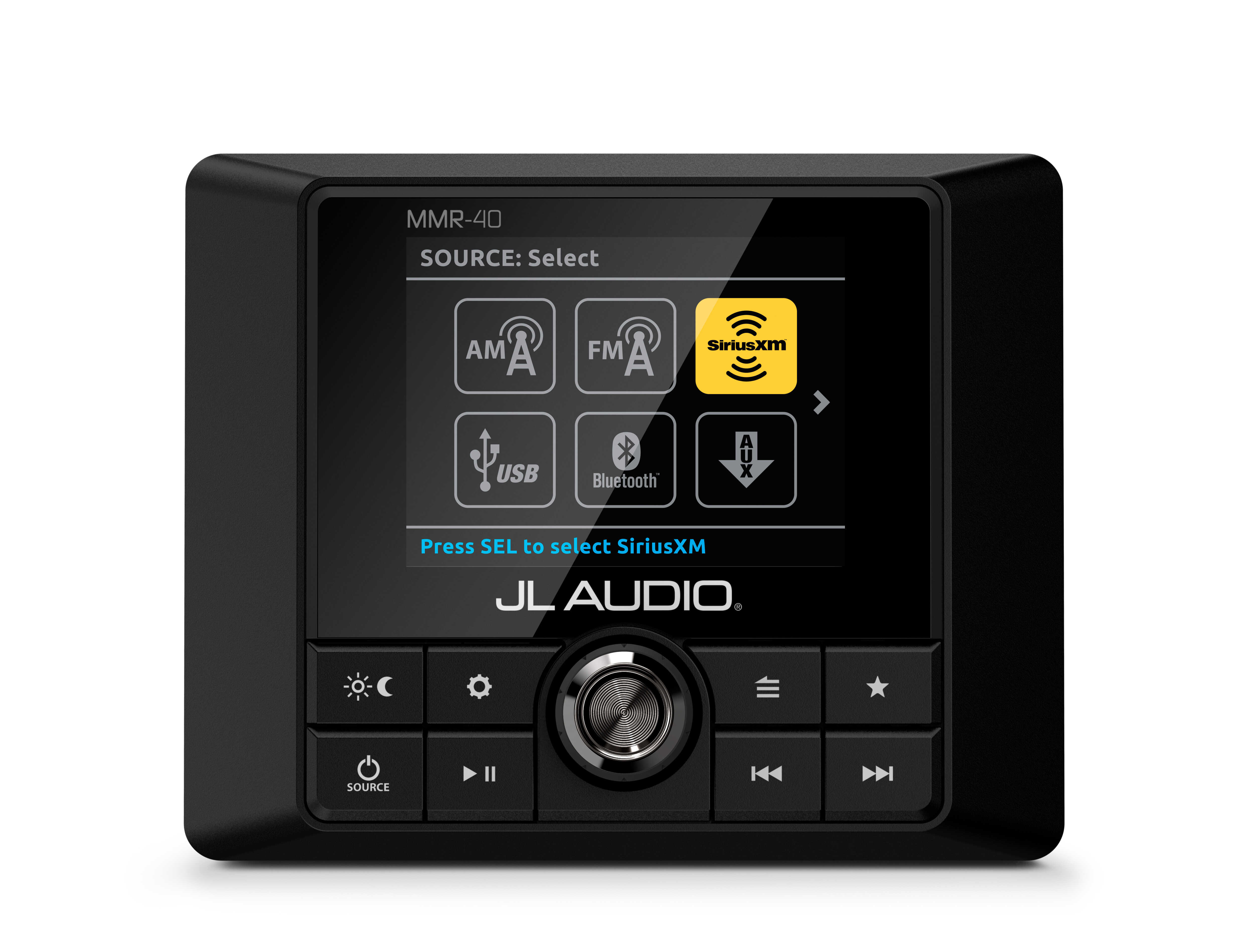 JL Audio MediaMaster 40 mit NMEA2000 Integration (nur Bedinungseinheit)