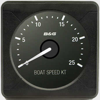 B&G Bootsgeschwindigkeit Anzeige