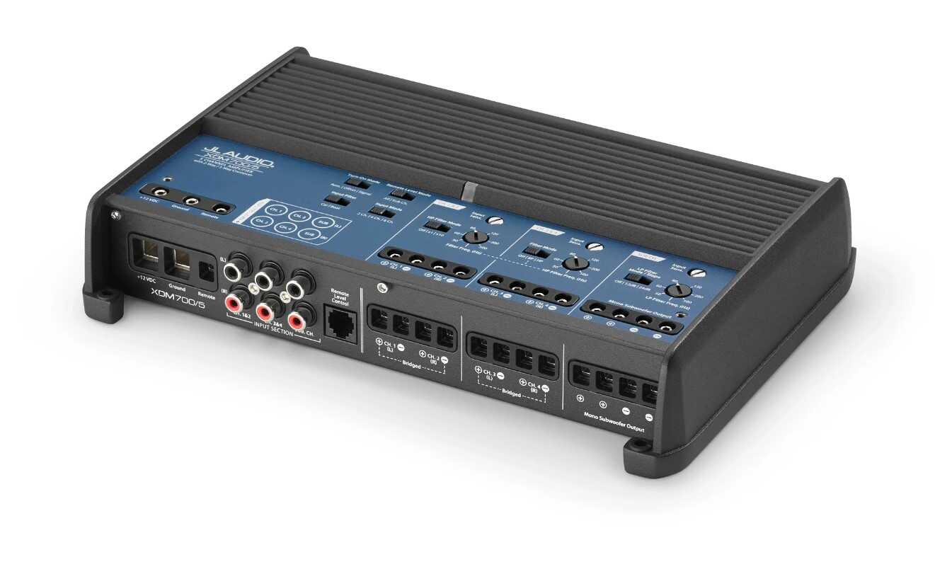 JL Audio Marine XDM-Serie Klasse D Verstärker 700W, 5 Kanal JL Audio Marine XDM-Serie Klasse D Verstärker 700W, 5 Kanal
