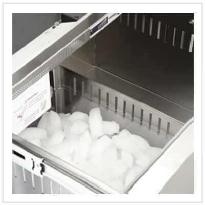 Vitrifrigo DW210 Kühl und Gefrierschränke mit Schublade aus Edelstahl 