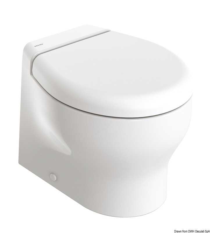 TECMA Elektrische Toilette Elegance 2G (2. Generation) mit All-in-One Bedienpanel