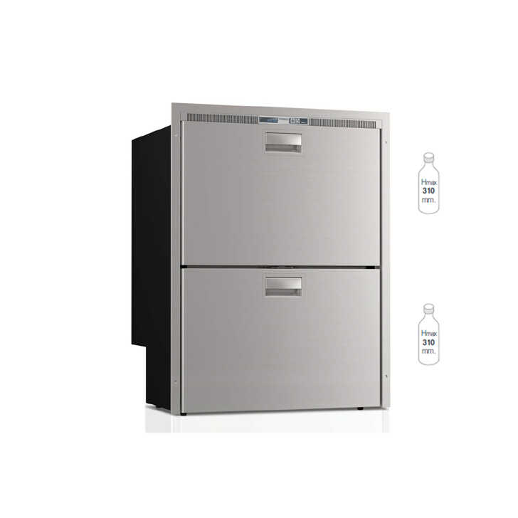 Vitrifrigo DW180 OCX2 Kühl- und Gefrierschrank mit Schubladen aus Edelstahl