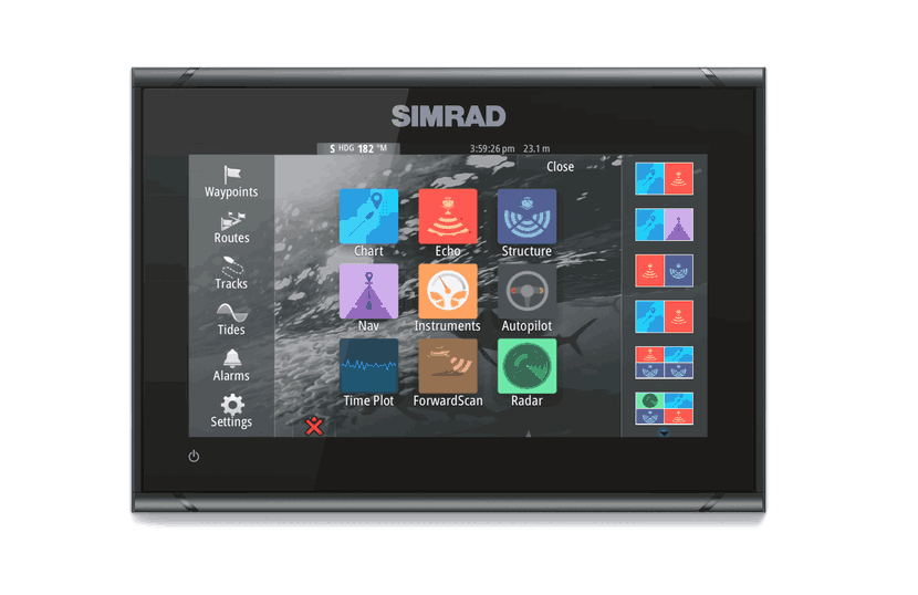 Simrad GO 9 Multifunktionsdisplay