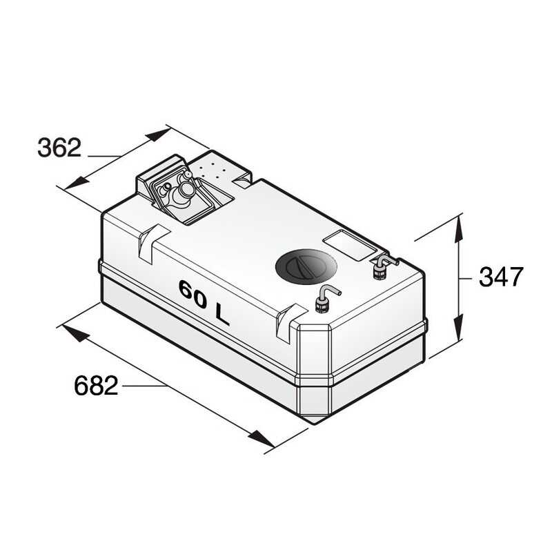 Vetus Dieseltank