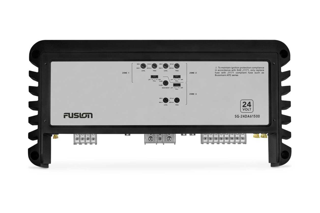 Fusion Signature Series Marine Verstärker 24V