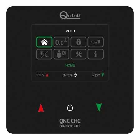 Quick Kontrollpanel für Ankerspill Quick Kontrollpanel für Ankerspill