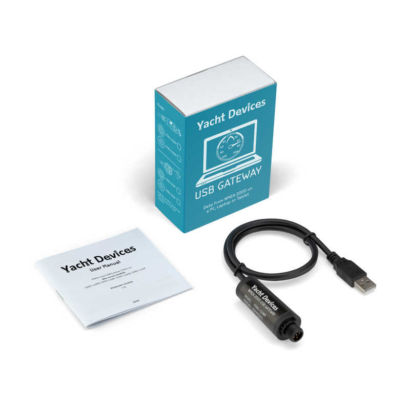 Yacht Devices NMEA2000 USB-Gateway mit NMEA2000 Anschluss - YDNU-02NM