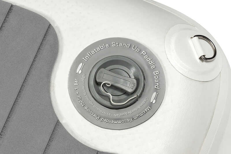 Aufblasbare Gangway Airwalk 240 cm als Stand-Up-Paddleboard mit zwei Steckfinnen