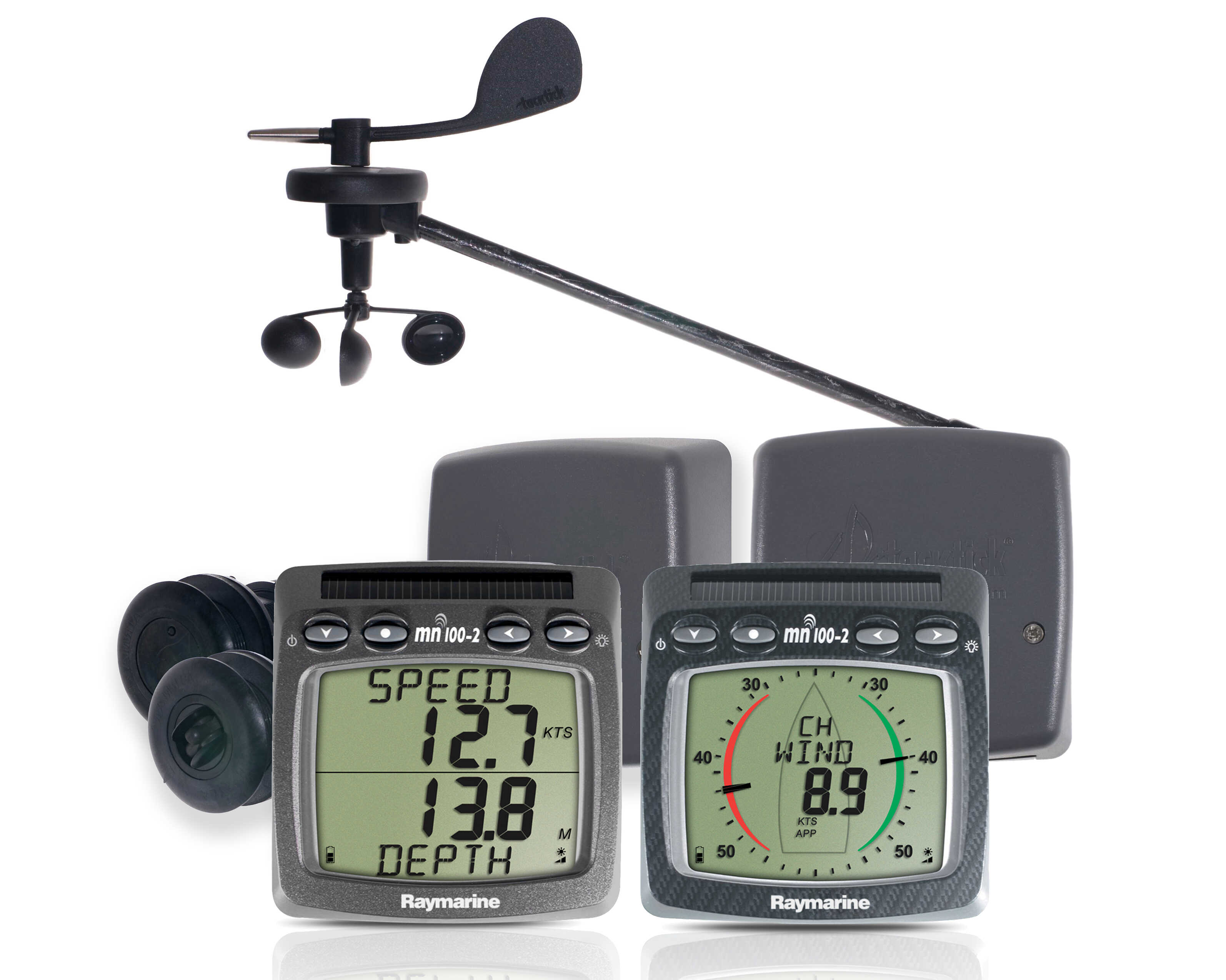 Raymarine T104 Log-, Echolot-, Wind-, und NMEA-System Raymarine T104 Log-, Echolot-, Wind-, und NMEA-System
