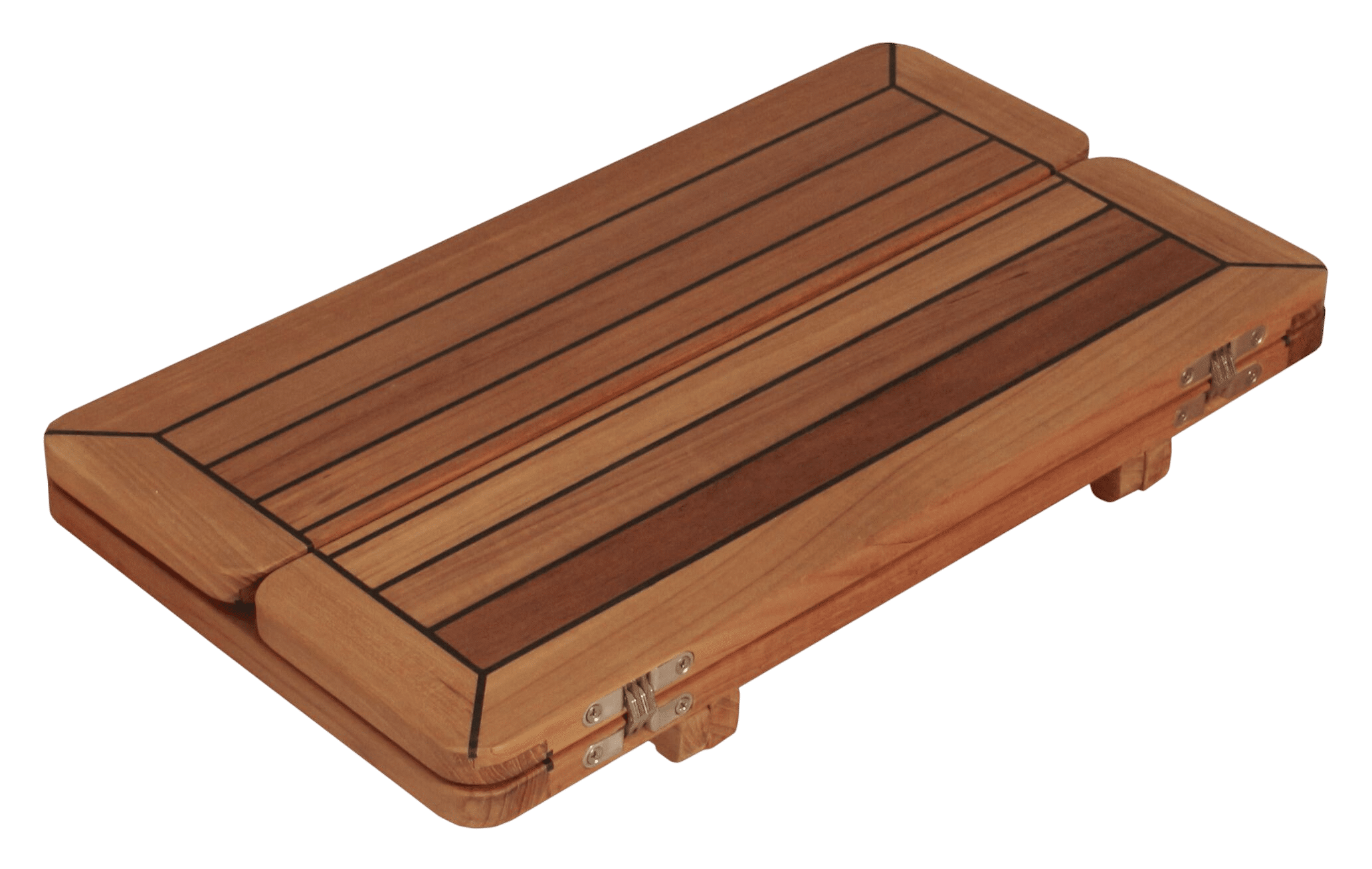 EUDE Teak-Tischplatte Klappbar Wing 34/68x80cm
