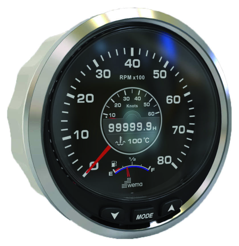 Wema NMEA2000 Multifunktions-Display 3inch