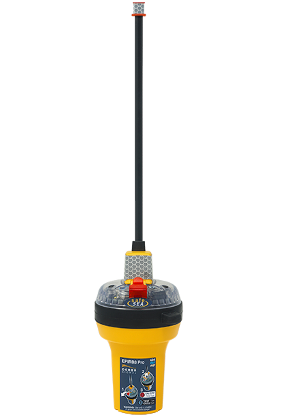 Ocean Signal rescueME EPIRB3 PRO, mit Floatfree-Gehäuse und AIS & RLS Lebensdauer von 10 Jahren, 422g