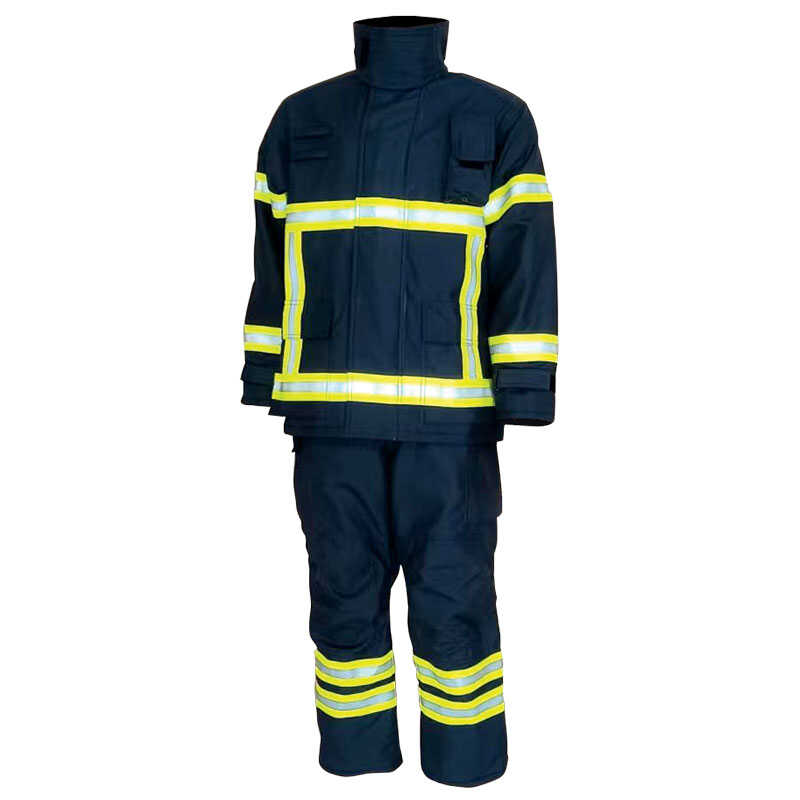 Lalizas Antipiros Feuerwehranzug - Blau, SOLAS/MED, EN469:2020 Level 2, Größe XL