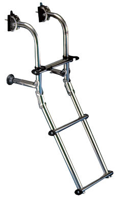 Allpa NIRO Badeleiter für Montage auf Badeplattform