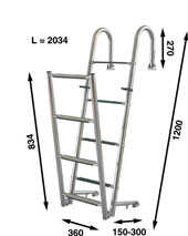 Batsystem Badeleiter, klappbar