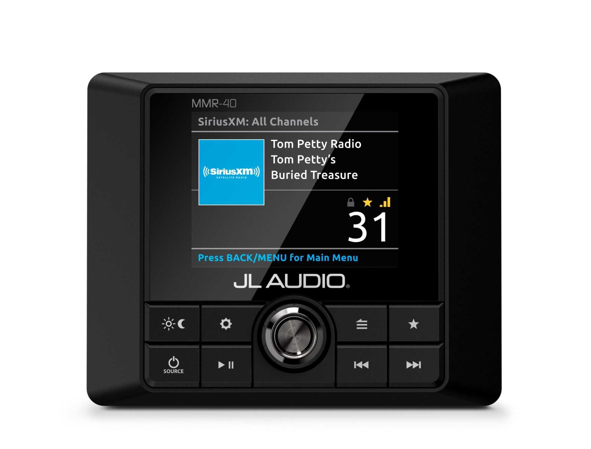 JL Audio MediaMaster 40 mit NMEA2000 Integration (nur Bedinungseinheit)