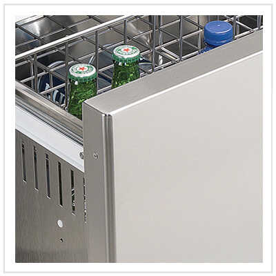 Vitrifrigo DW210 Kühl und Gefrierschränke mit Schublade aus Edelstahl 