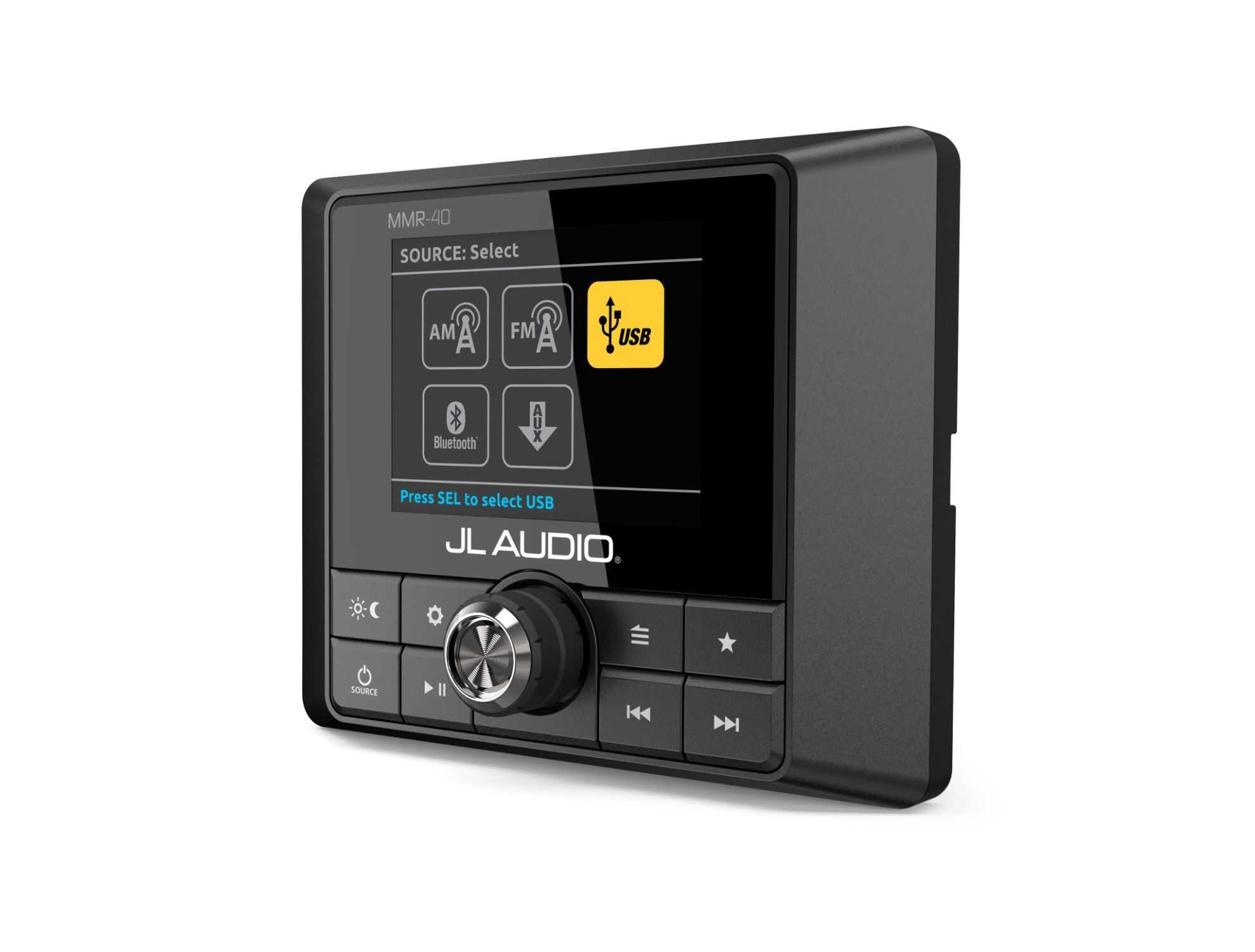 JL Audio MediaMaster 40 mit NMEA2000 Integration (nur Bedinungseinheit)
