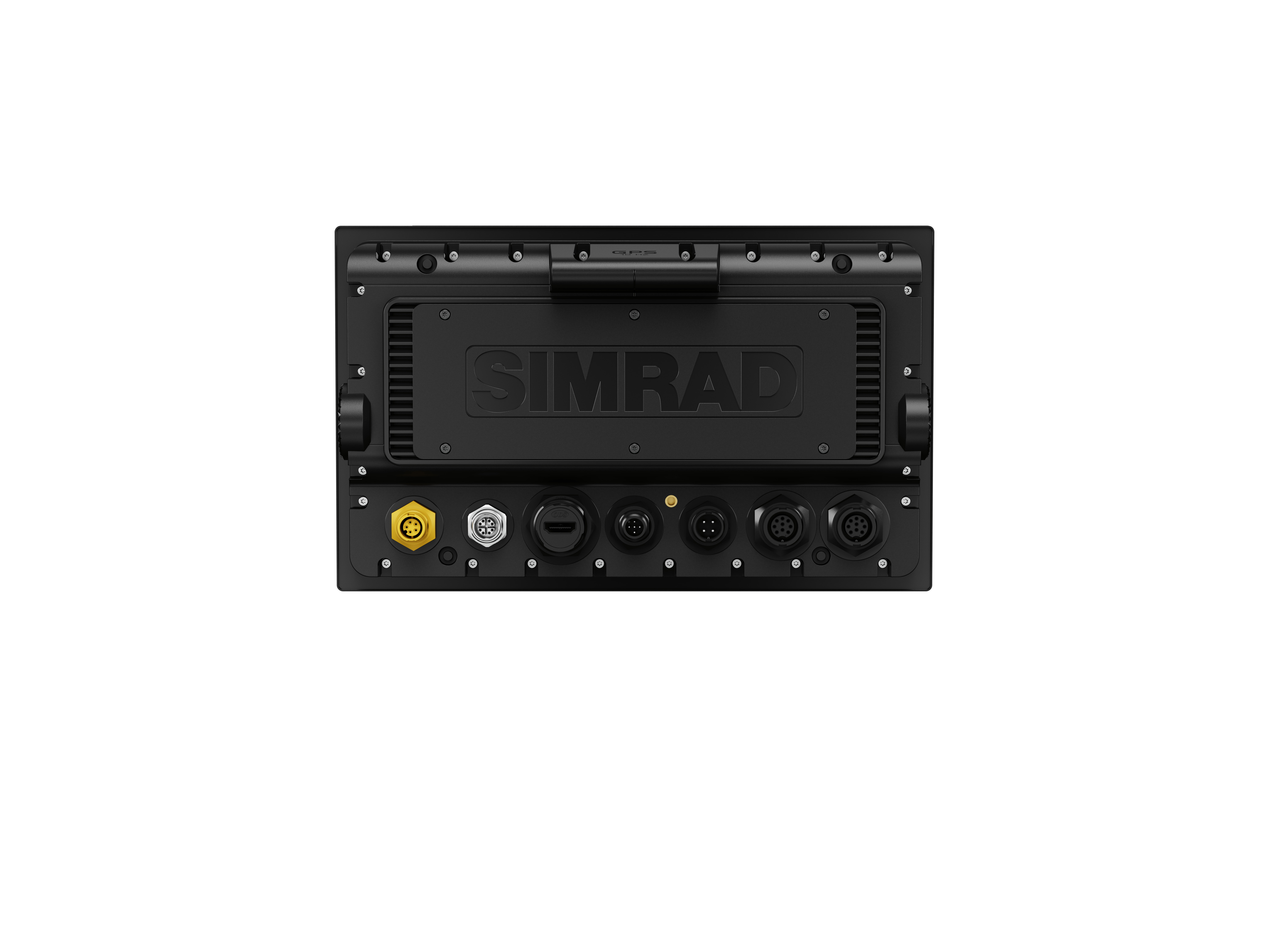 Elektrische Anschlüsse des Simrad NSS 4 Kartenplotters mit NMEA 2000, Ethernet, 12/24V Stromversorgung und Sicherung – einfache Installation