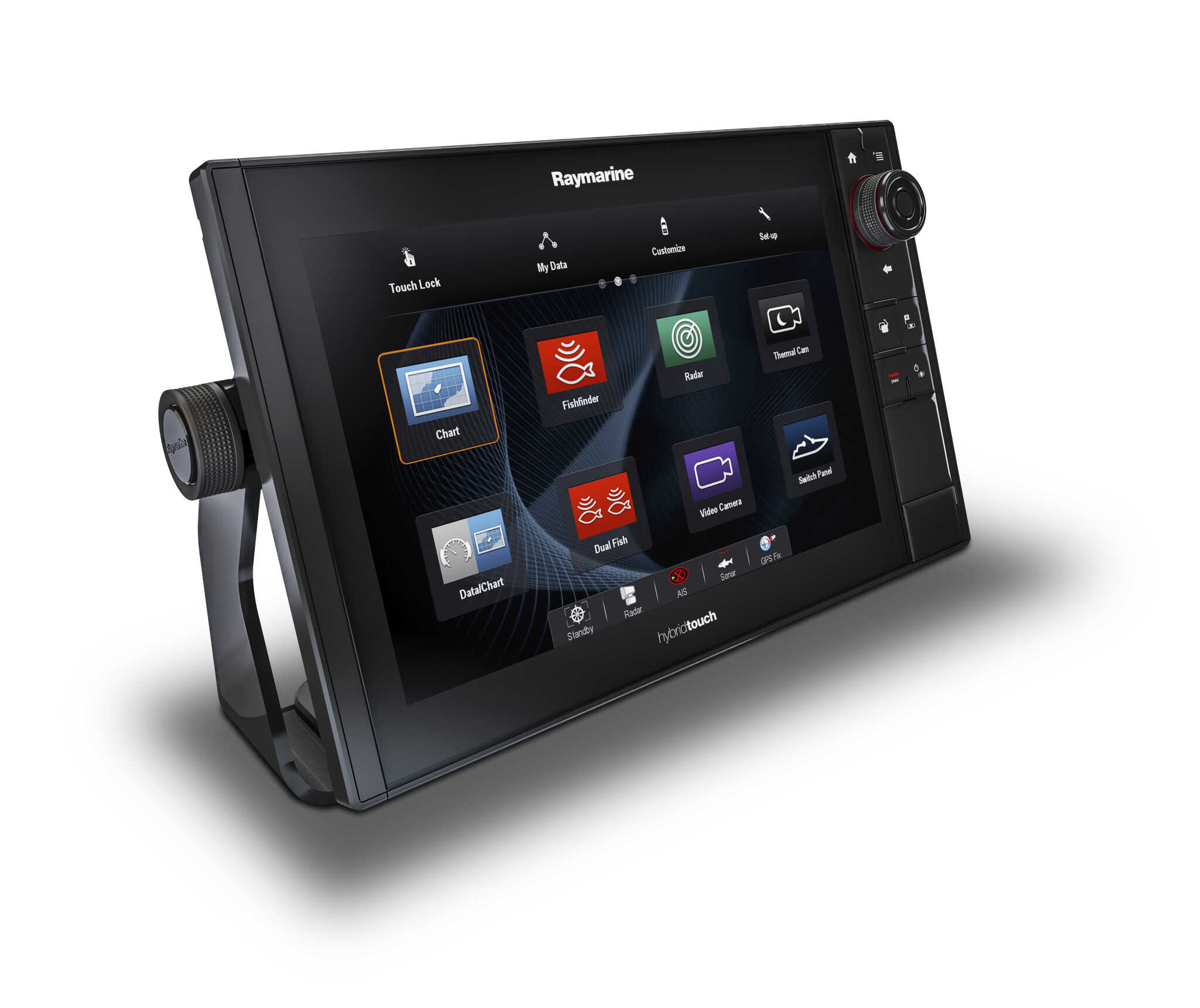 Raymarine eS128 Multifunktionsdisplay mit CHIRP DownVision™ Sonar