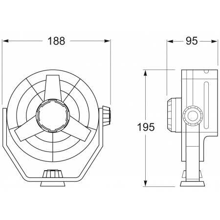 Hella Marine Zweistufenventilator Turbo