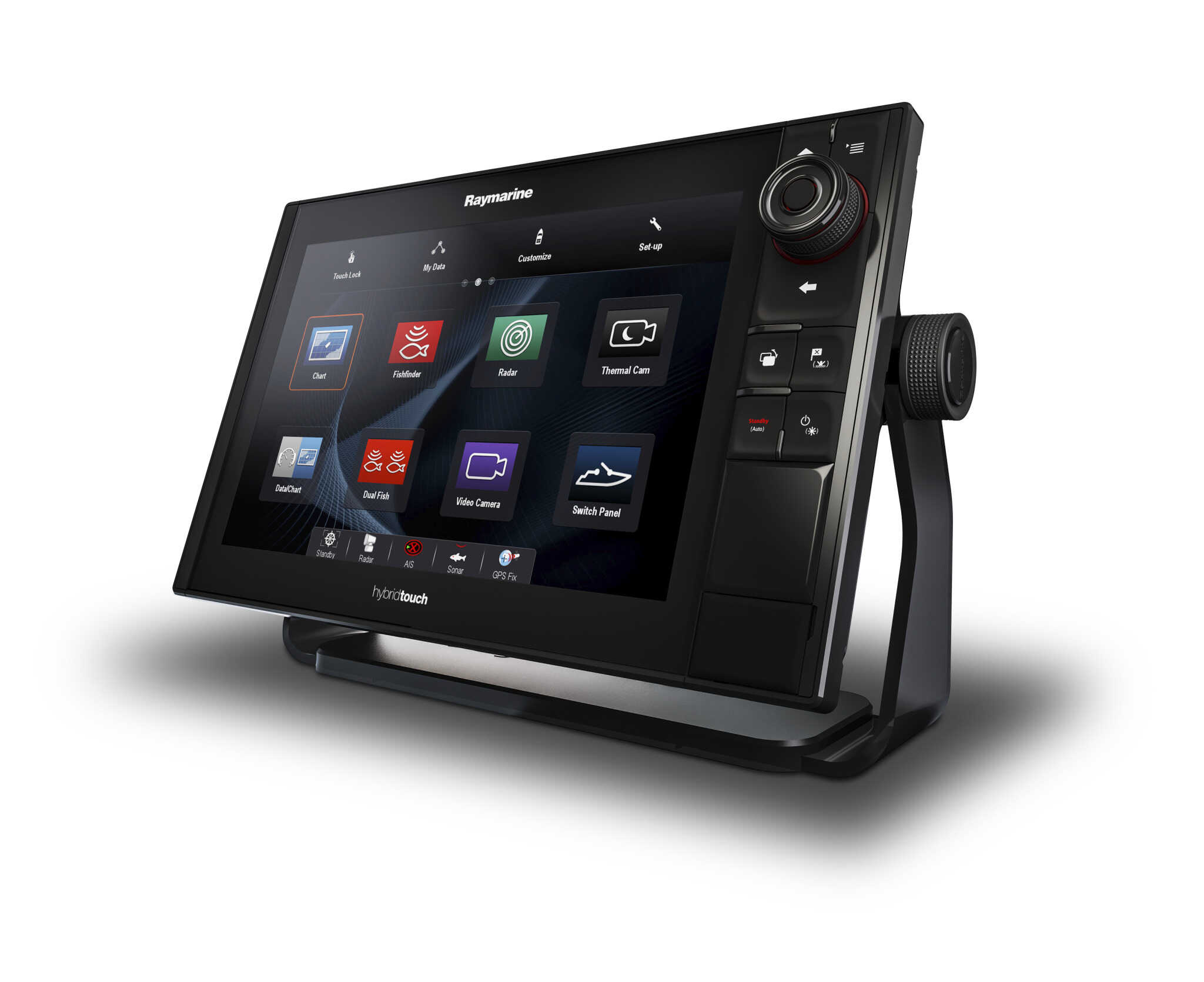 Raymarine eS128 Multifunktionsdisplay mit CHIRP DownVision™ Sonar
