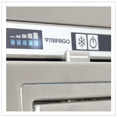 Vitrifrigo DW210 Kühl und Gefrierschränke mit Schublade aus Edelstahl