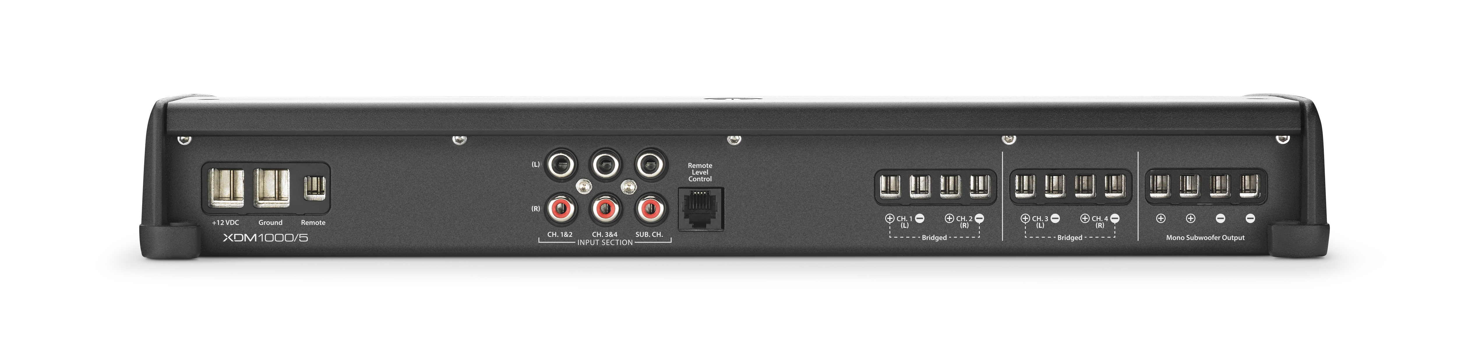 JL Audio Marine XDM-Serie Klasse D Verstärker 1000W, 5 Kanal