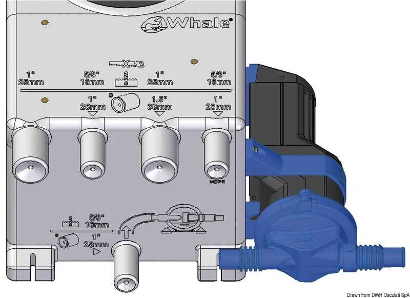 Whale Grauwassertank 20l mit IC Sensor