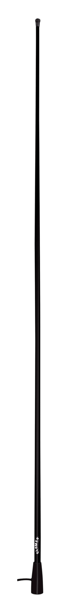 Glomex VHF-Antenne RA400BK Fiberglas Schwarz 1,5 m für Motorboote
