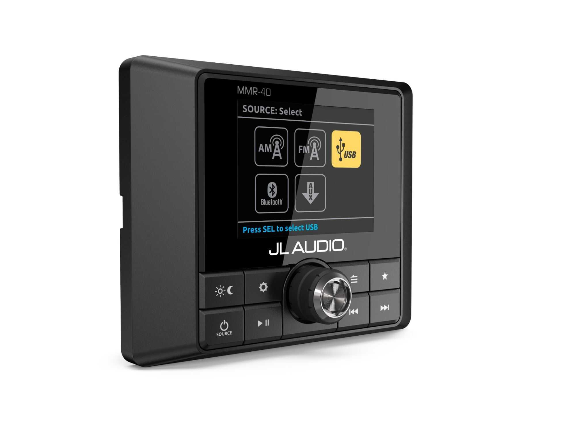 JL Audio MediaMaster 40 mit NMEA2000 Integration (nur Bedinungseinheit)
