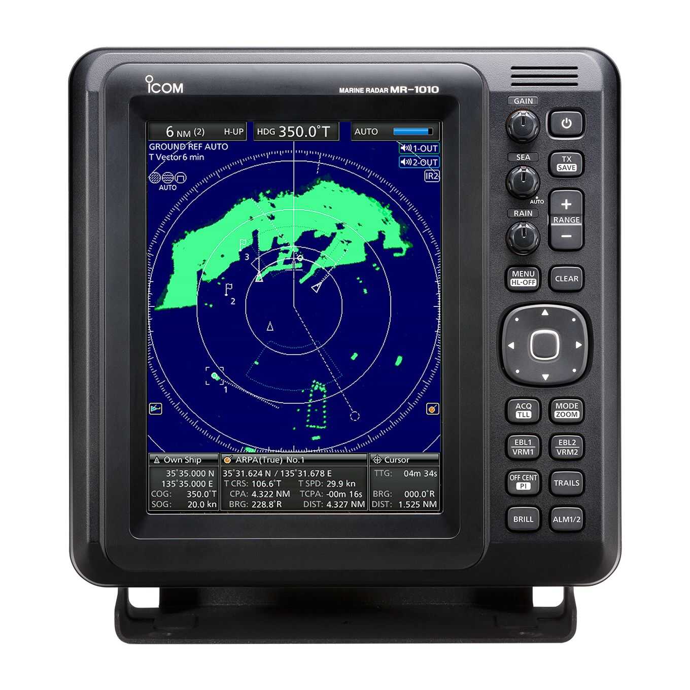 ICOM Marine Radargerät MR-1010RII