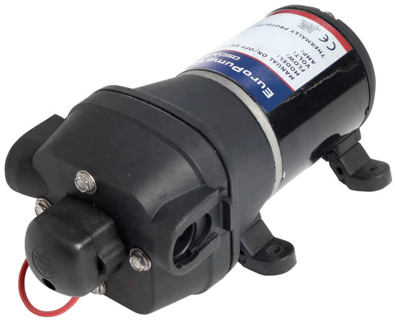 Europump 12 Autoklav 12 Volt mit 4 Ventilen und Anschlussset