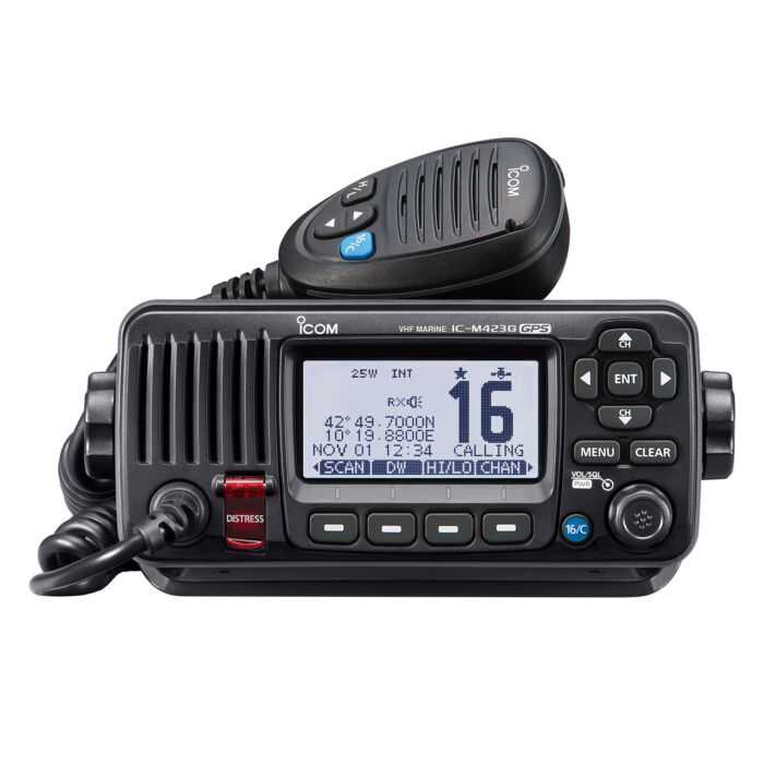 Icom IC-M423GE UKW-See-/ Binnenfunkanlage mit GPS