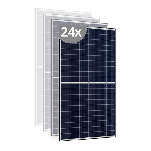 All-in-One-PV - Inselanlage, Solarpaket 9840Wp JA Solar Module