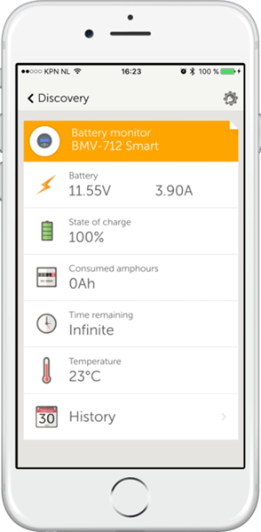 Victron Energy BMV-712 Smart, schwarz