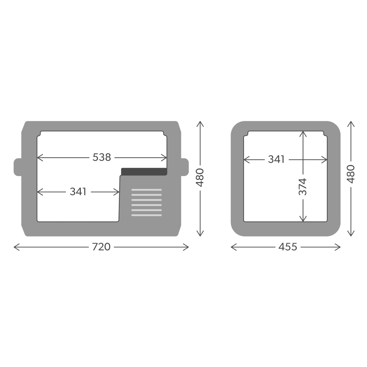 Dometic CFX5 55IM Kompressorkühlbox 55 l mit Eismaschine, 12/24V & 110-240V