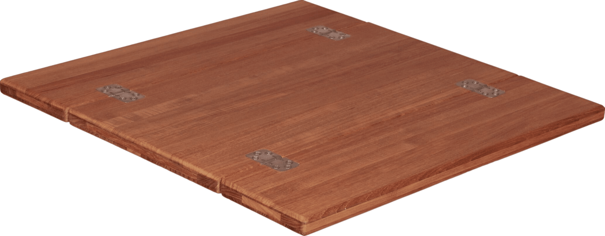 EUDE Teak-Tischplatte Wing glatt 33/66 x 65 cm