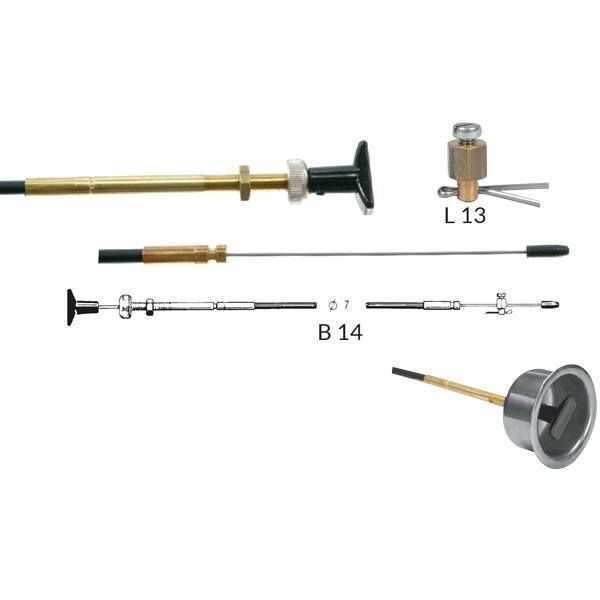 Ultraflex Stopkabel L= 12 Fuss