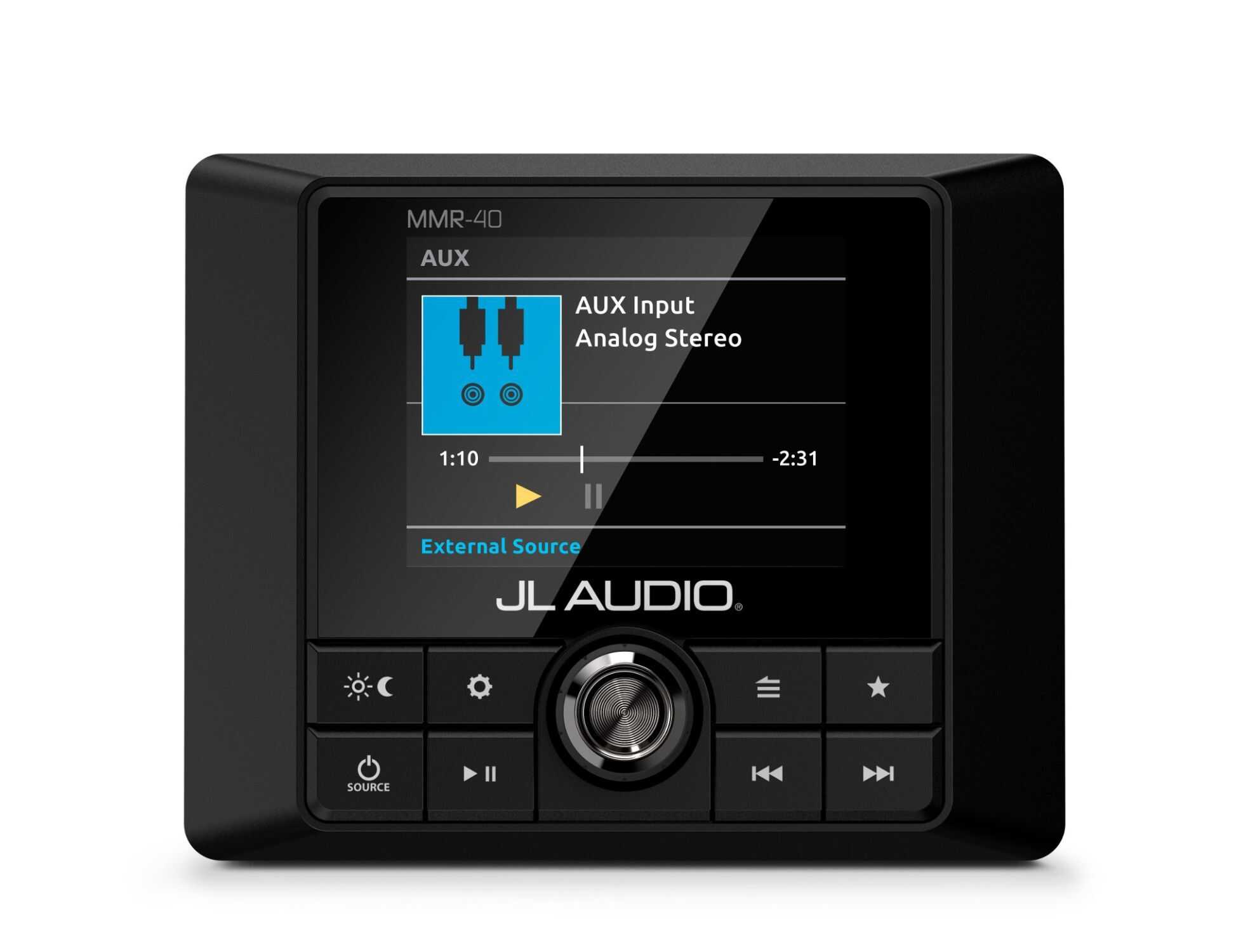 JL Audio MediaMaster 40 mit NMEA2000 Integration (nur Bedinungseinheit)