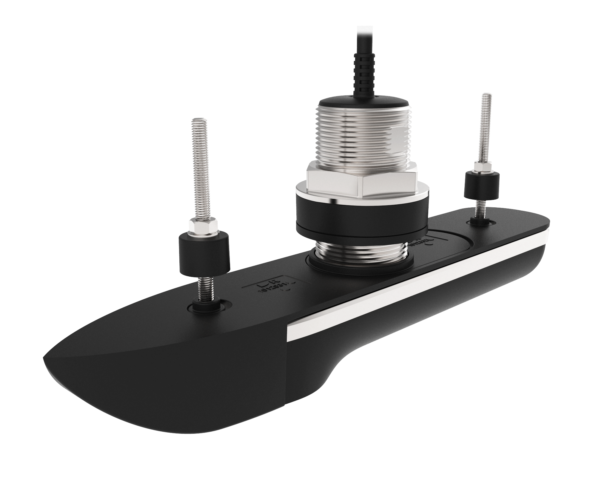 Raymarine RVM-400 All-in-One Edelstahl-Durchbruchgeber 0° mit RealVision MAX 3D-Sonar, CHIRP, DownVision™ und SideVision™