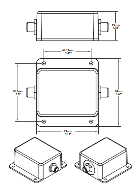 Maretron J2K100 J1939 zu NMEA 2000 Gateway Motoreninterface