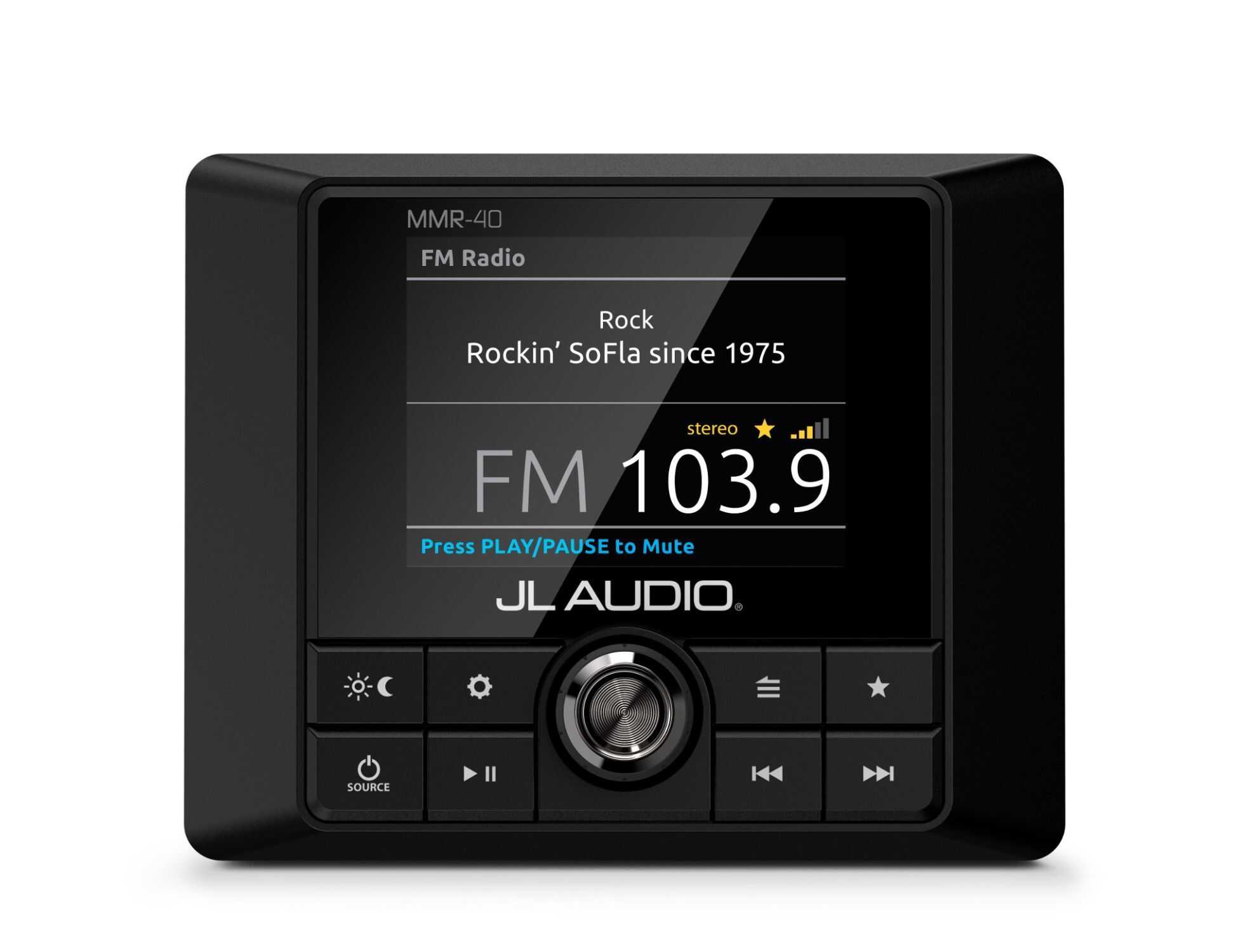 JL Audio MediaMaster 40 mit NMEA2000 Integration (nur Bedinungseinheit)