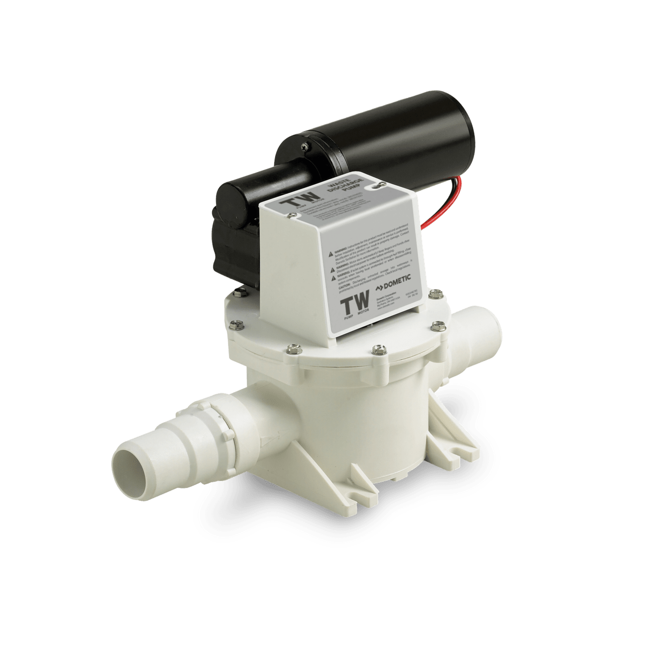 Dometic TW12 Fäkalienpumpe 12V DC, selbstansaugend und trockenlaufsicher für Fäkalientanks