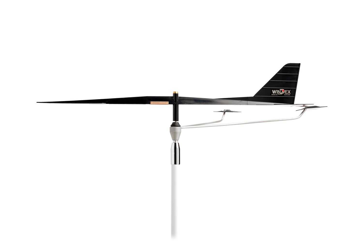 Scout Windex UKW Antenne mit integriertem Windex-Windanzeiger für präzise Funkverbindung und Windrichtungsanzeige auf Segelbooten