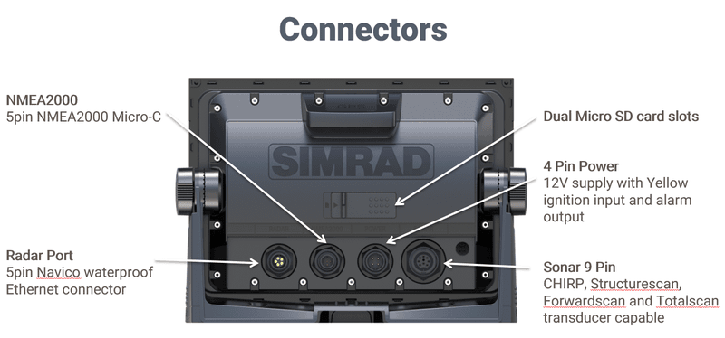 Simrad GO 9 Multifunktionsdisplay
