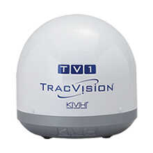 KVH TracVision TV1 Single-LNB, mit IP-TV-Hub B