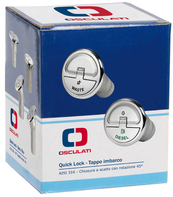 Osculati Quick Lock 30 Grad Einfüllstutzen