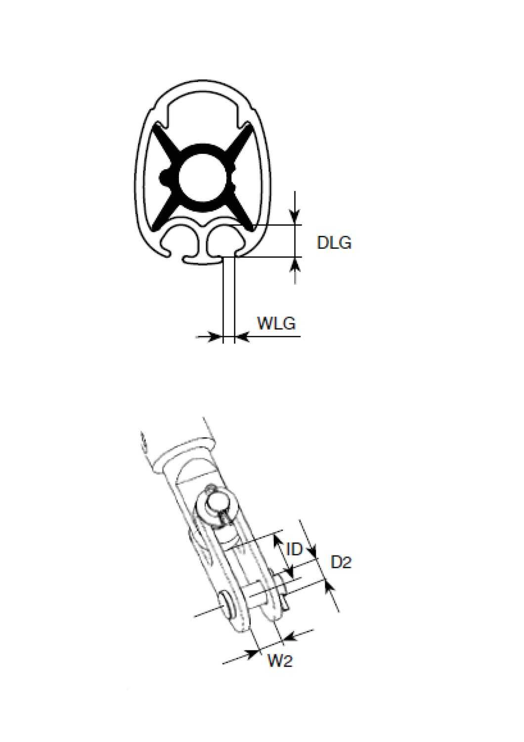 Furlex 304S Rollreffanlage Komplett-Set mit Spanner